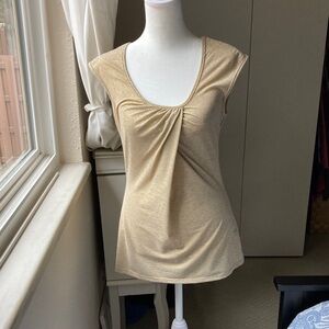 Chic Gold Women's Blouse